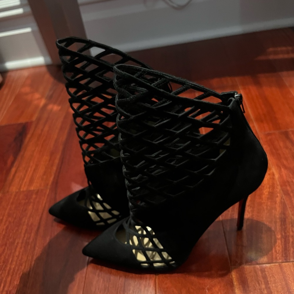 Christian louboutin caged bootie size 10.5